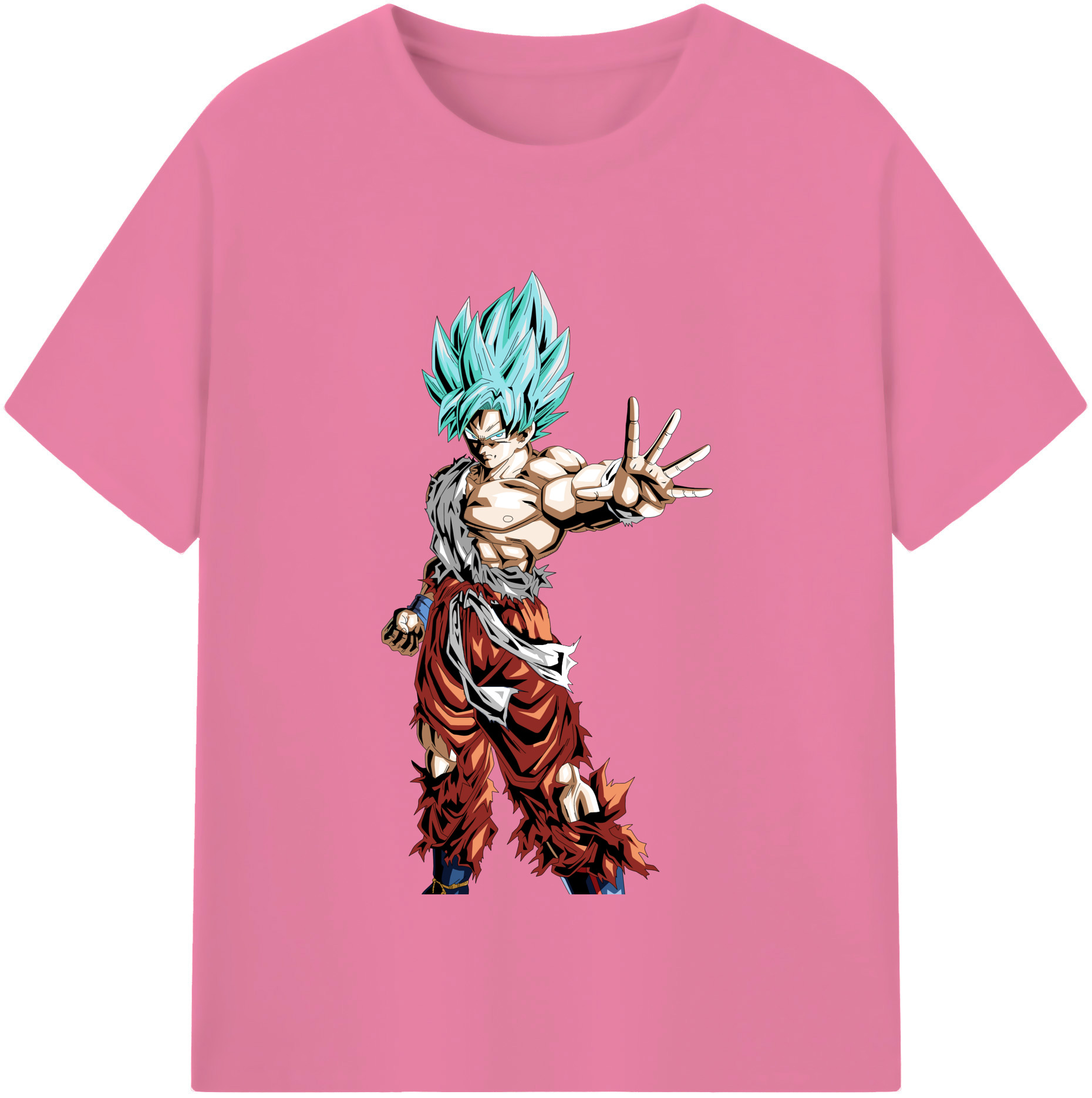 （画像用） ドラゴンボール 孫悟空（そん ごくう）Son Goku カカロット DRAGON BALL Kakarotto 綿100％半袖Tシャツ（フロントプリント）